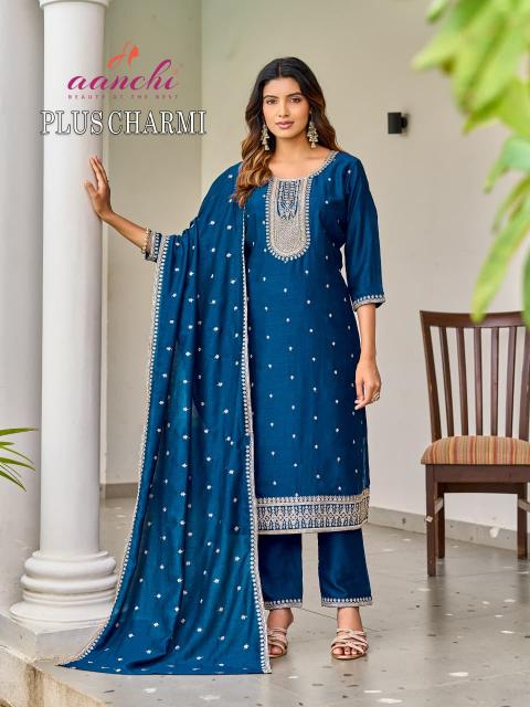 Aanchi plus charmi best wholesale kurtis in surat